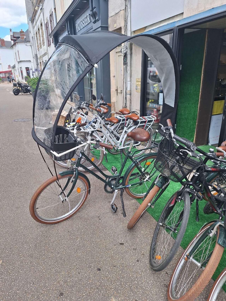 Neuentwicklung: Ganzkörper-Regenschutz für Fahrräder